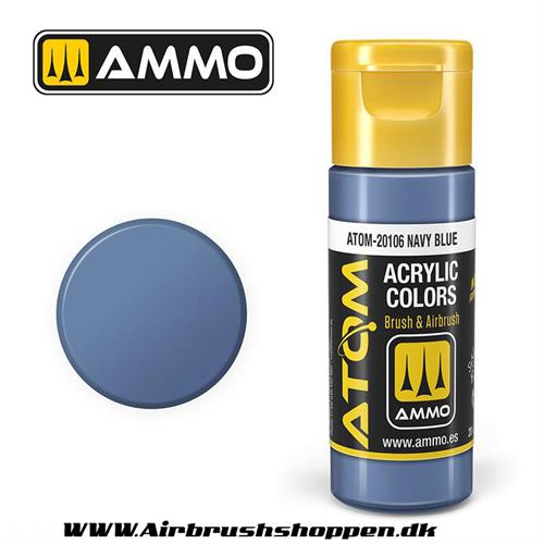 ATOM-20106 Navy Blue  -  20ml  Atom color
